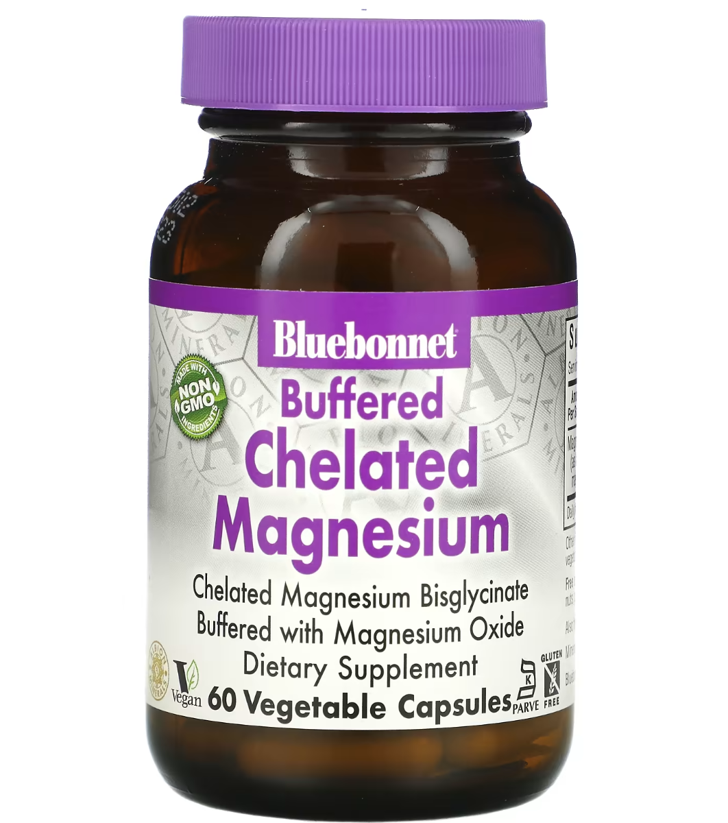 Nutrition, Buffered Chelated Magnesium, 60 Vegetable