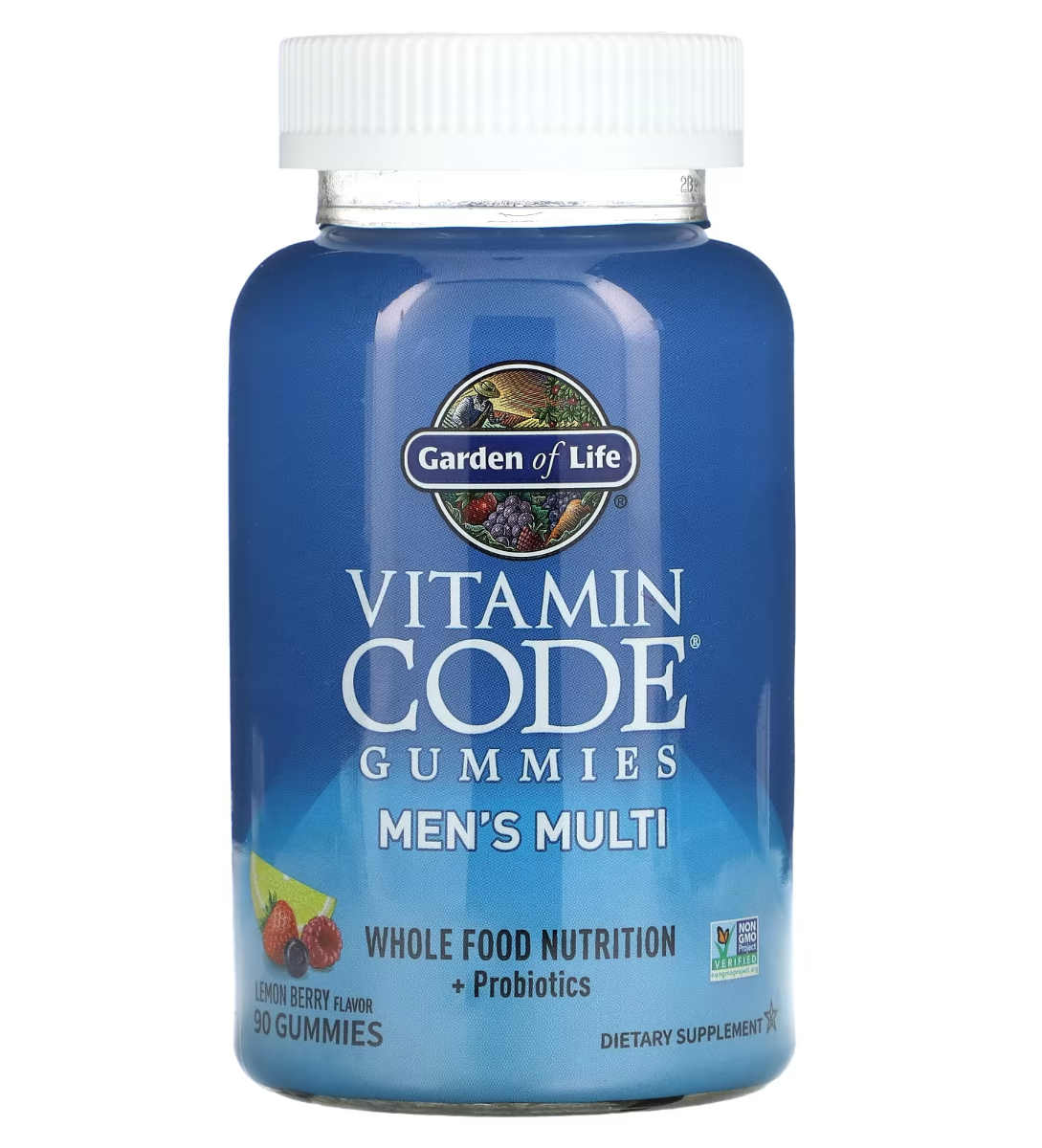Garden of Life, Vitamin Code Gummies, Men's Multi, Lemon Berry, 90
