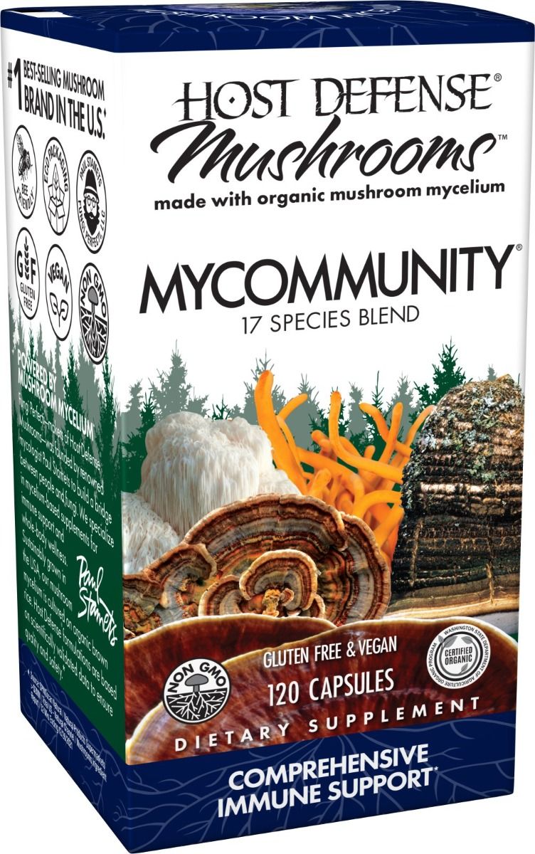 17 Mushroom Complex Immune Support with Organic Mushrooms