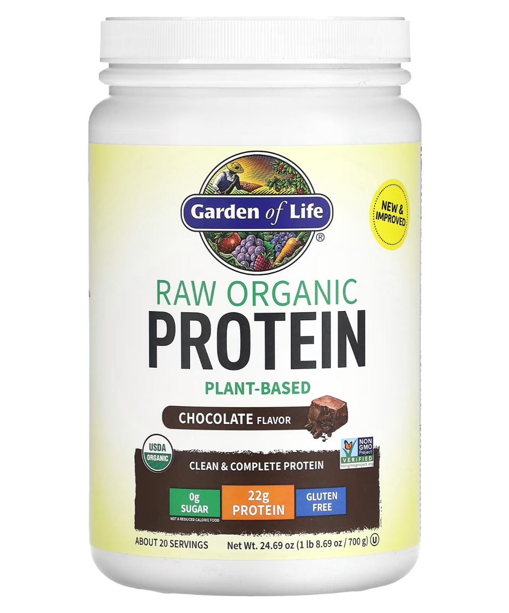Garden of Life, RAW Organic Protein, Organic Plant Formula, Chocolate